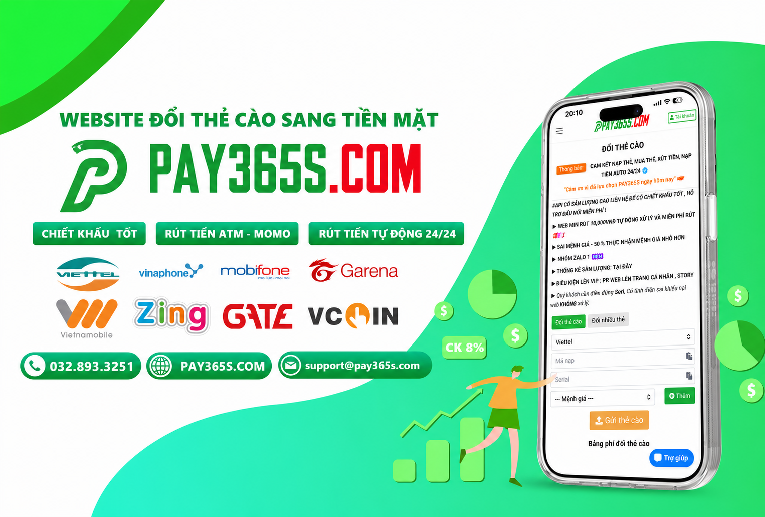 Kết nối api rút tiền miễn phí