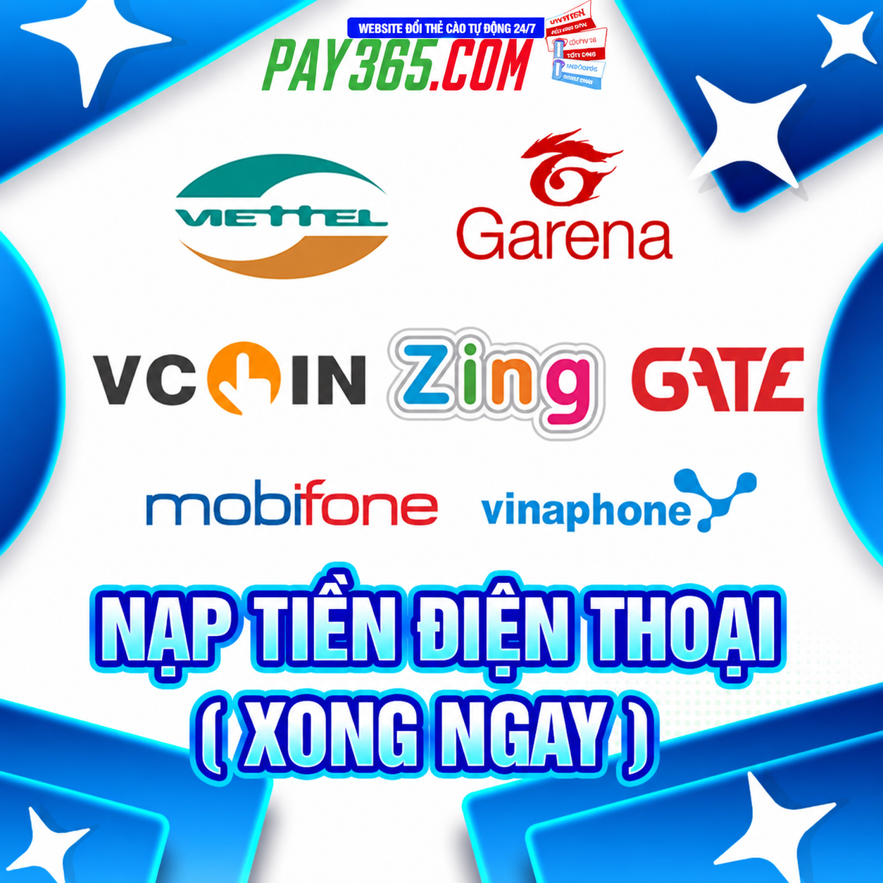 Nạp tiền điện thoại